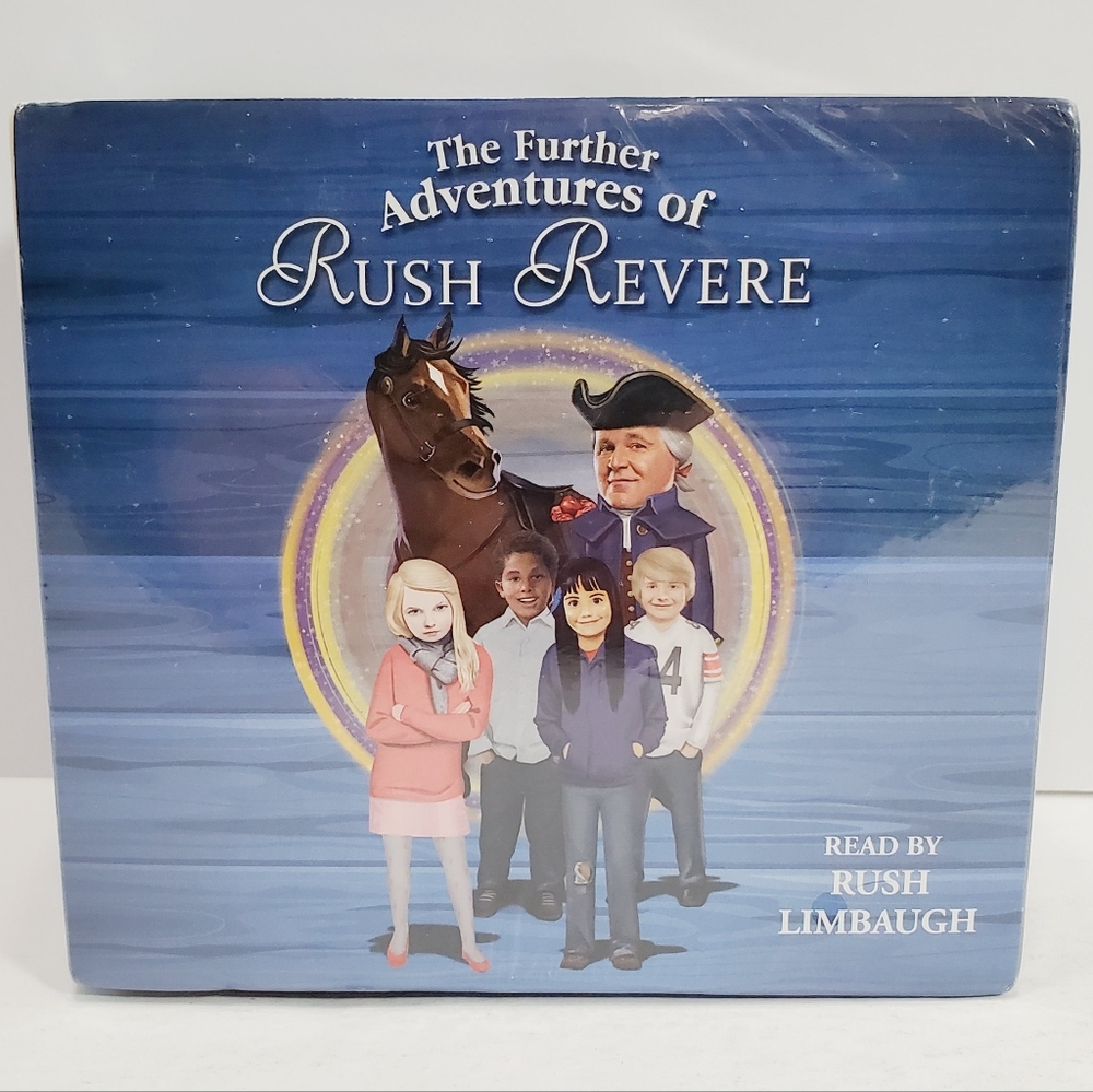 CD Audio Book The Further Adventures of Rush Revere NEW  Rush Limbaugh